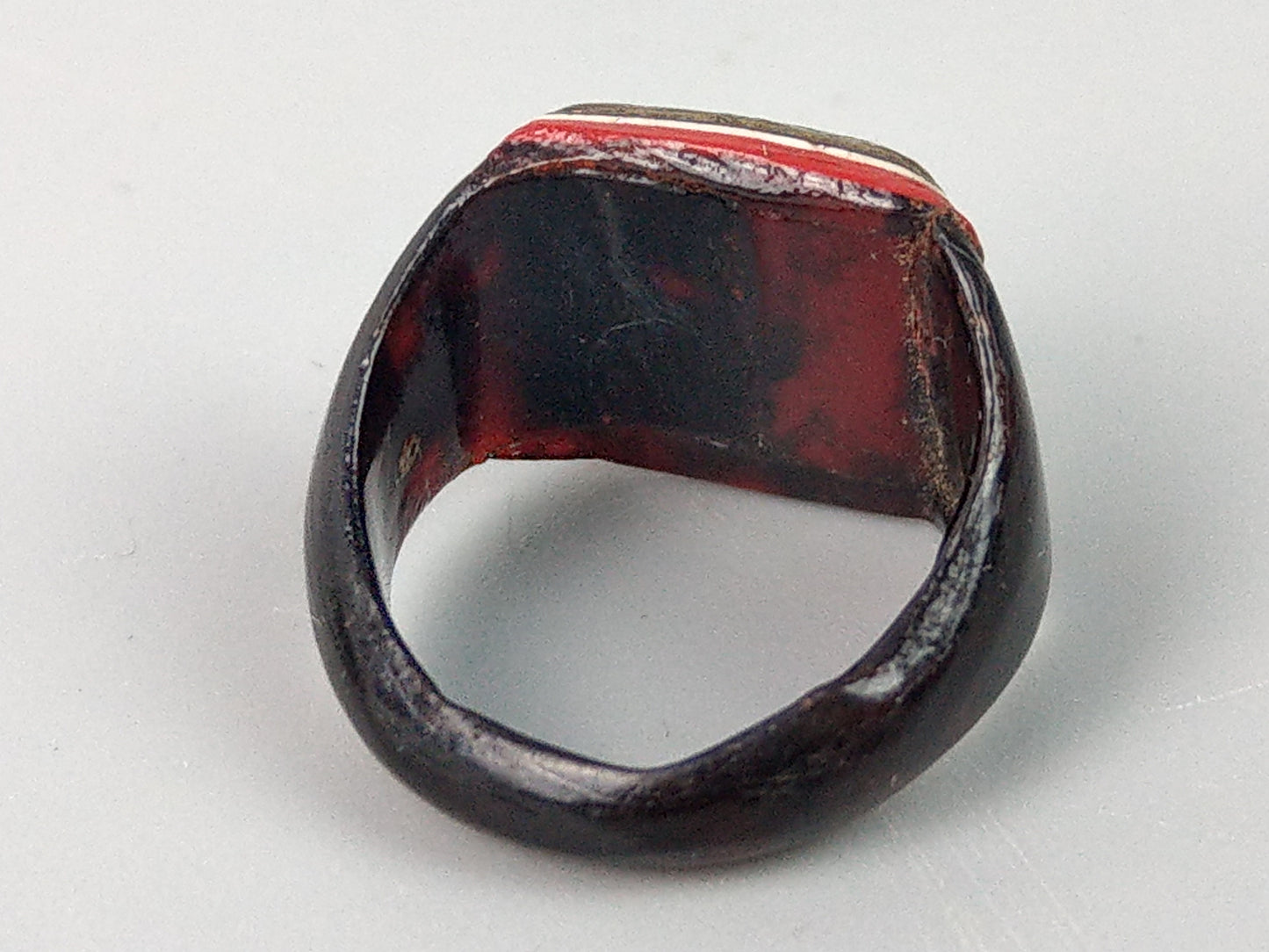 Celluloid Prison Ring c1940