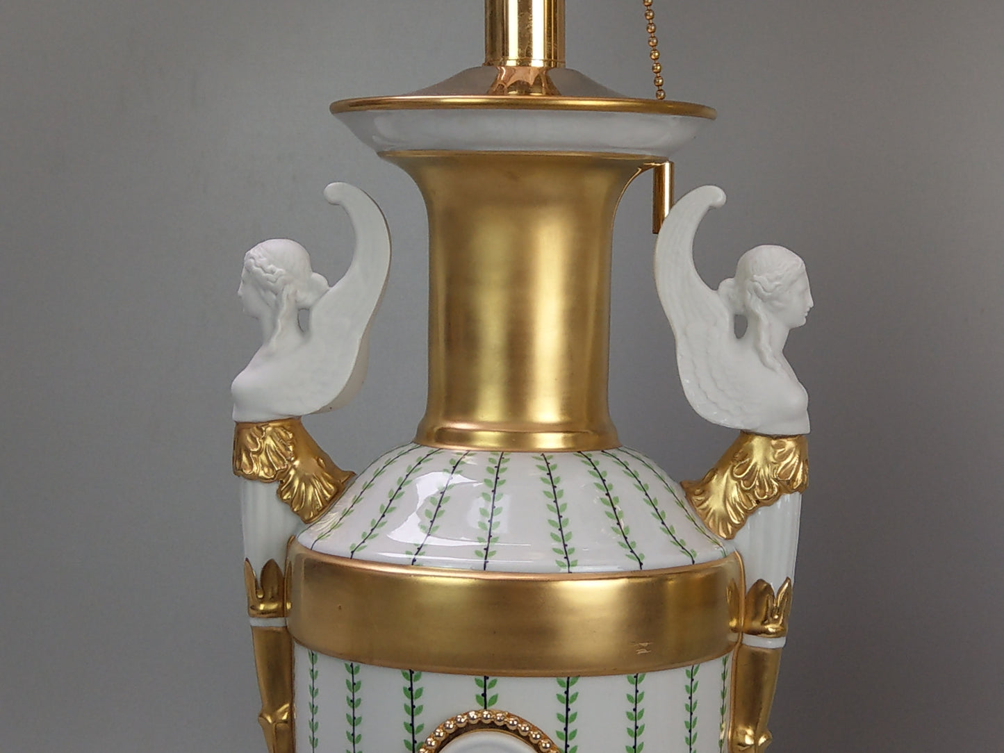 Large Urn lamps Italy made by Giulia Mangani c1970