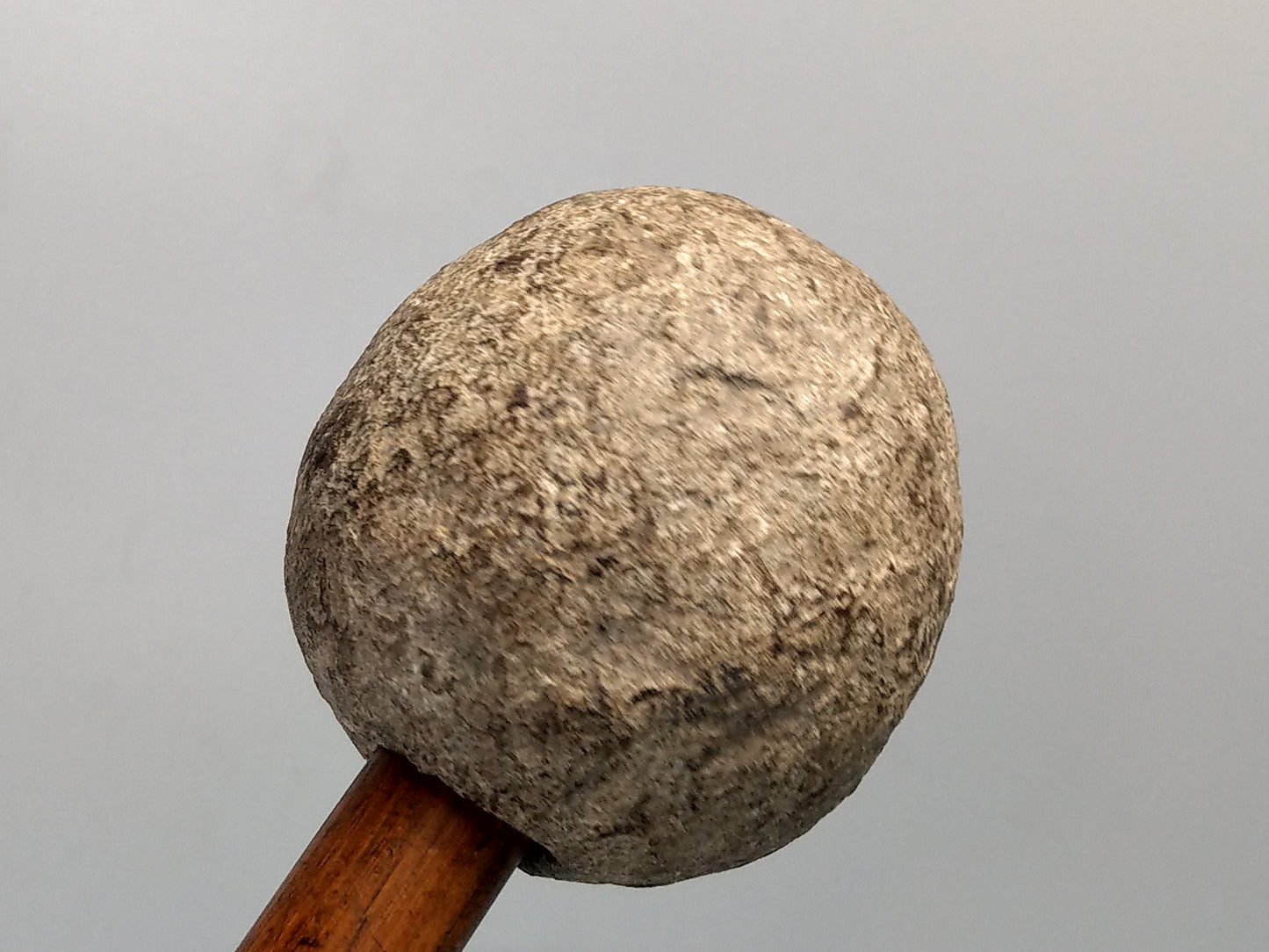 Japanese War Club Mace with stone or Kanabou Club Mace