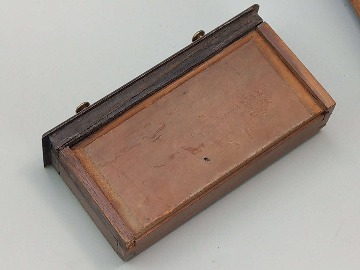 Desktop Victorian pincushion box with drawer