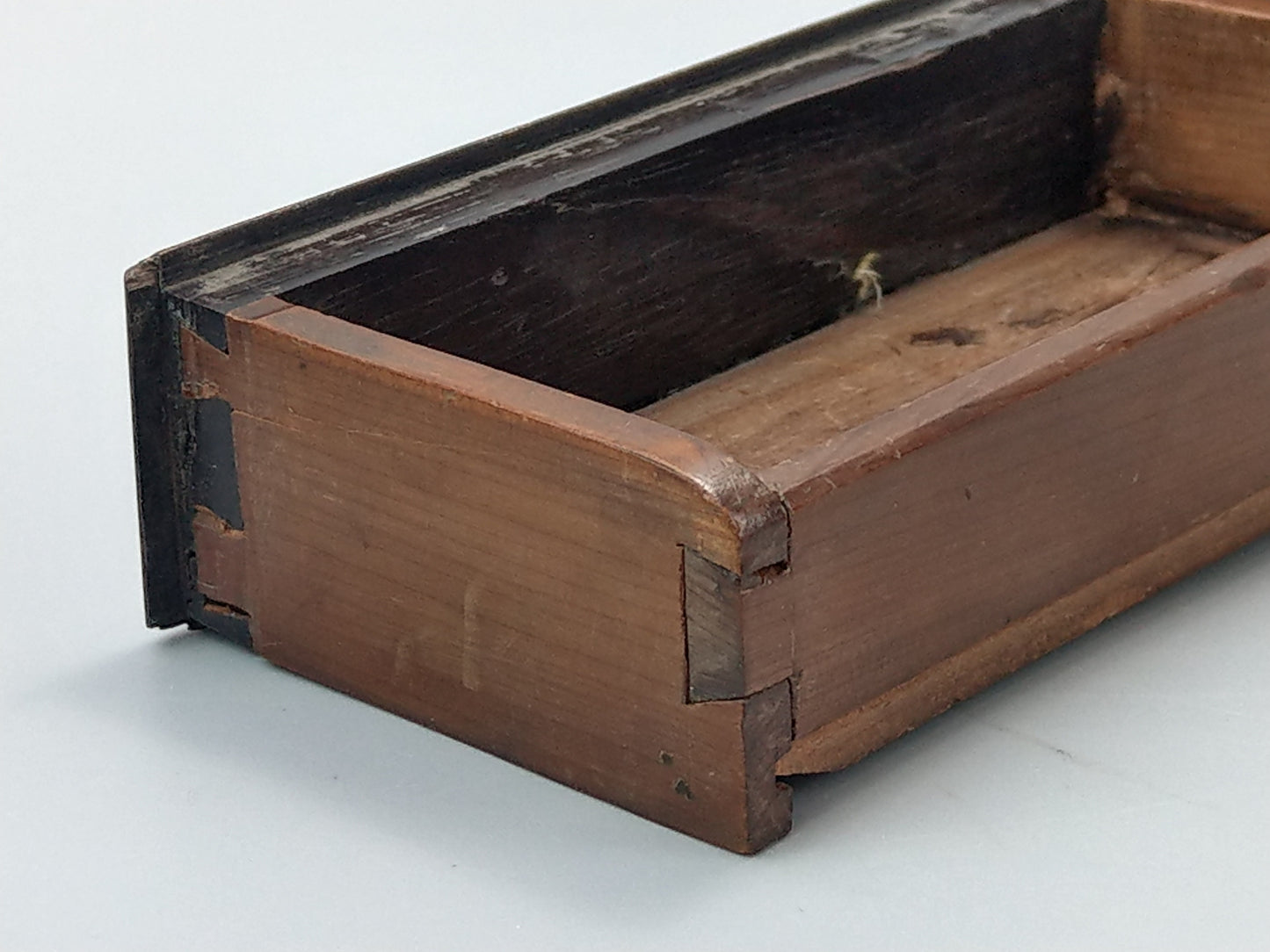 Desktop Victorian pincushion box with drawer