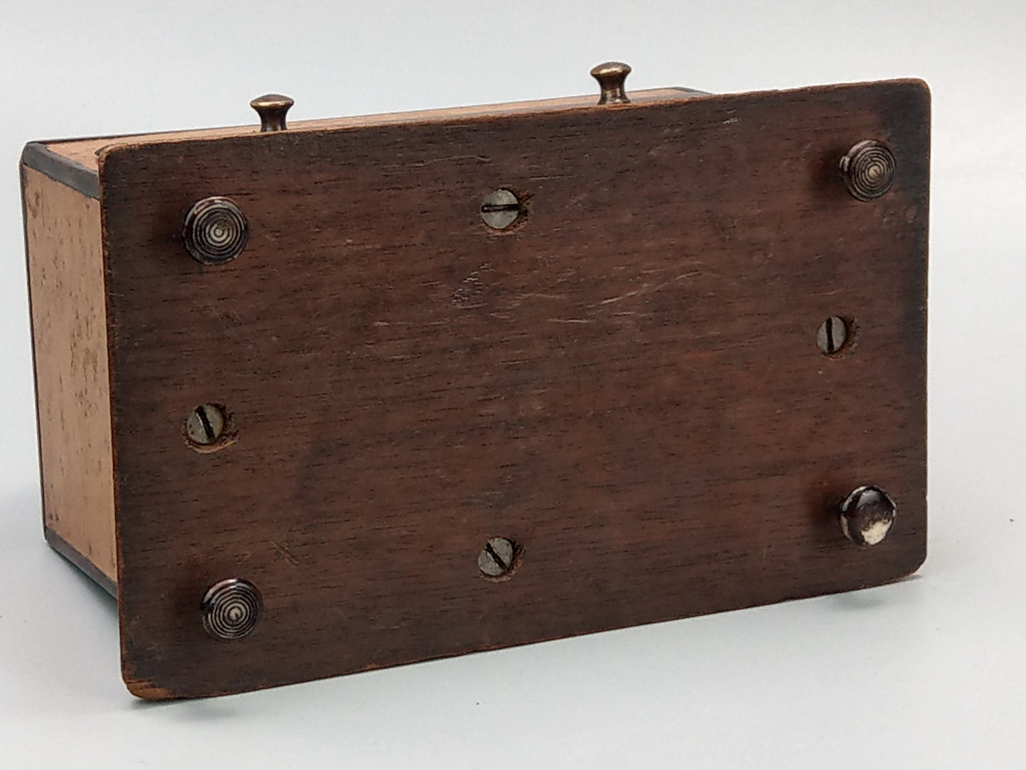 Desktop Victorian pincushion box with drawer