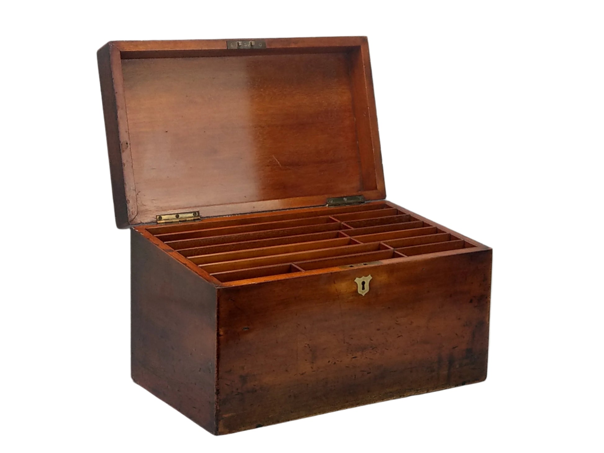 Victorian Large Stationery Box, Mahogany,