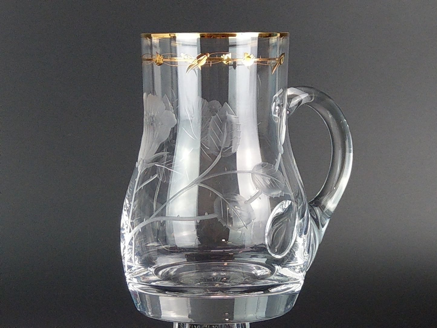 Whiskey Water Jug by Moser from Paula Collection