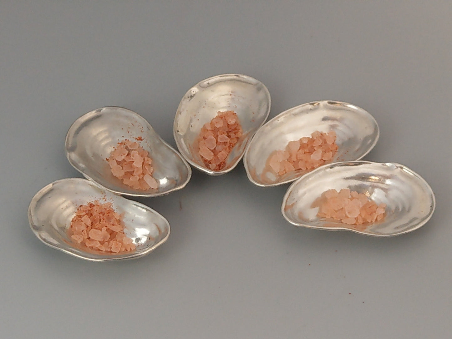 Vintage Sterling Silver Shell Serving Dishes set of 5