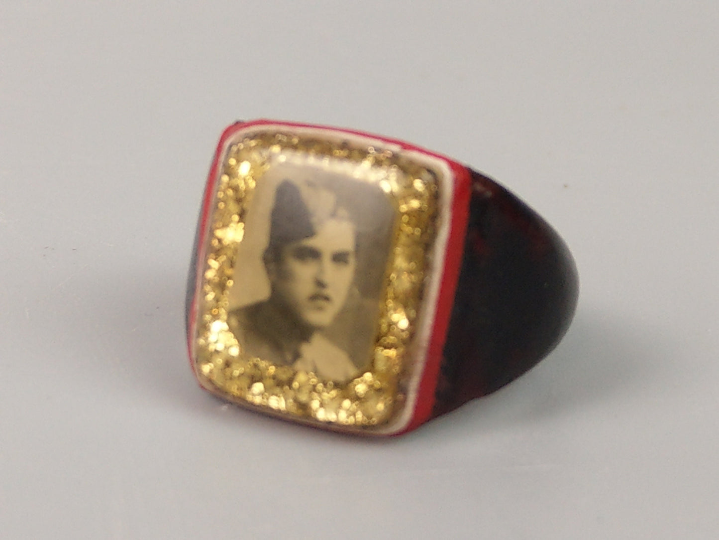 Celluloid Prison Ring c1940